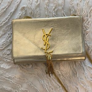 YSL Metallic Evening Bag